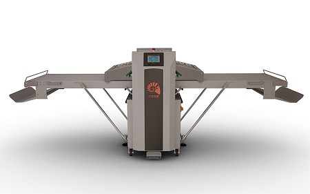НАПОЛЬНАЯ ПОЛУАВТОМАТИЧЕСКАЯ ТЕСТОРАСКАТОЧНАЯ МАШИНА RAM QMT 670/1800