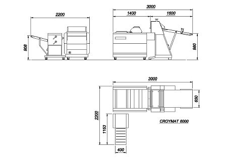 КРУАССАНОМАТ TEKNOSTAMAP CROYMAT 10000